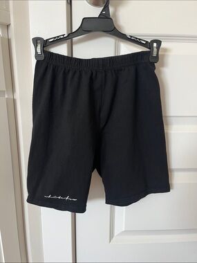 Black high waisted shorts